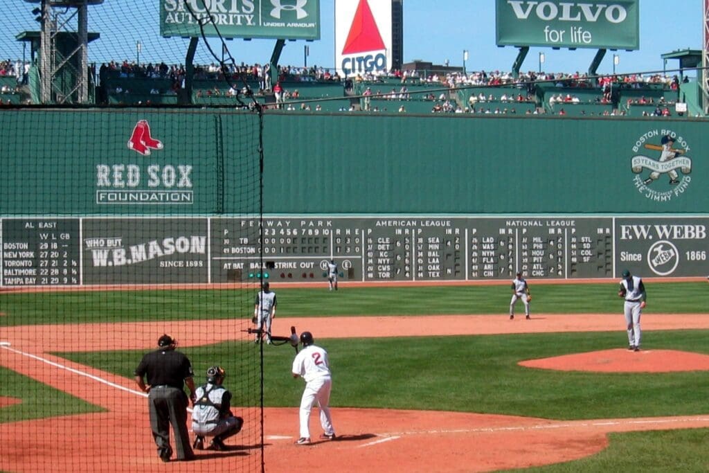 Fenway Park green monster